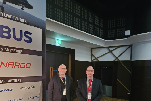 NSPA represented at the 18th annual edition of the International Military Helicopter Conference