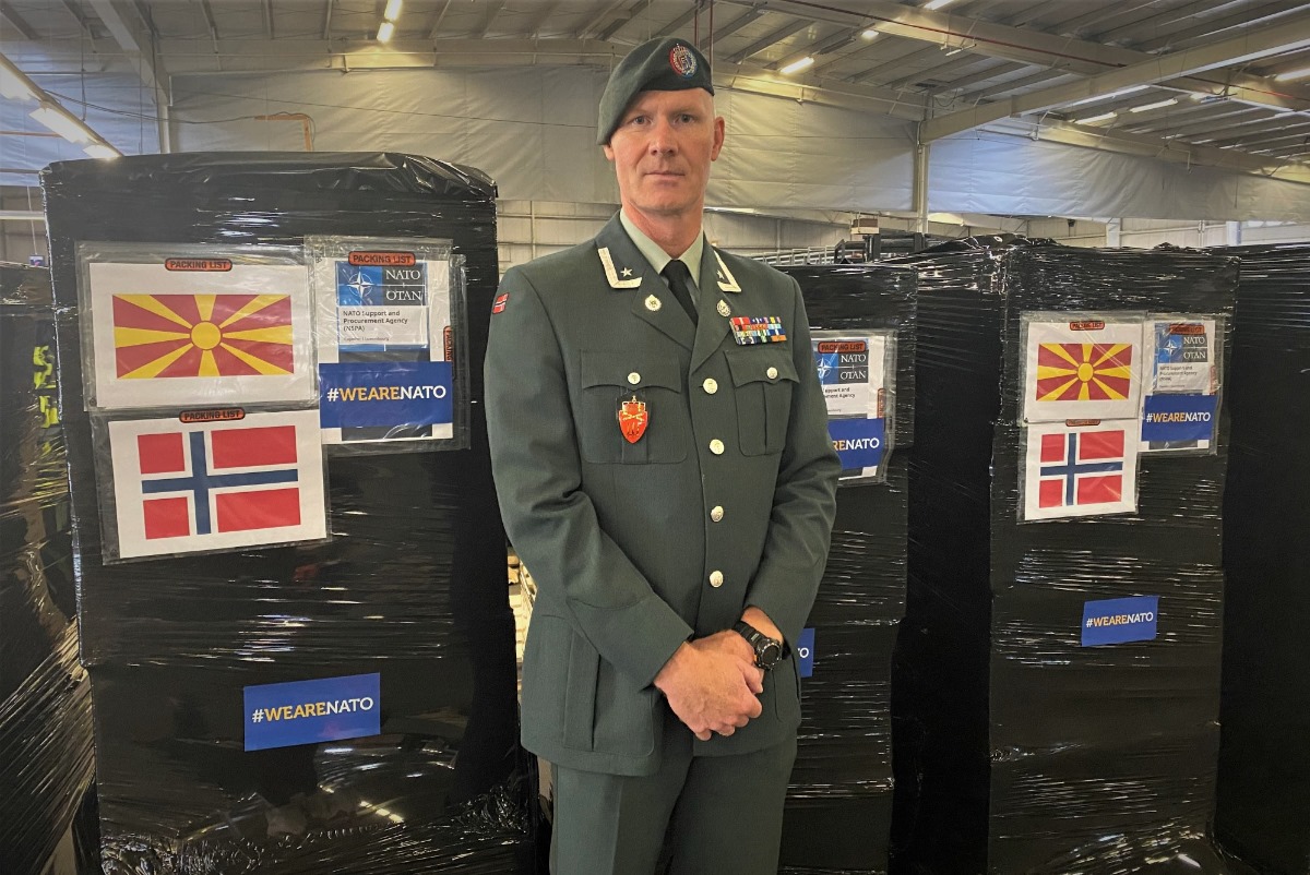 Norway donates 900 kilos of medical supplies to North Macedonia