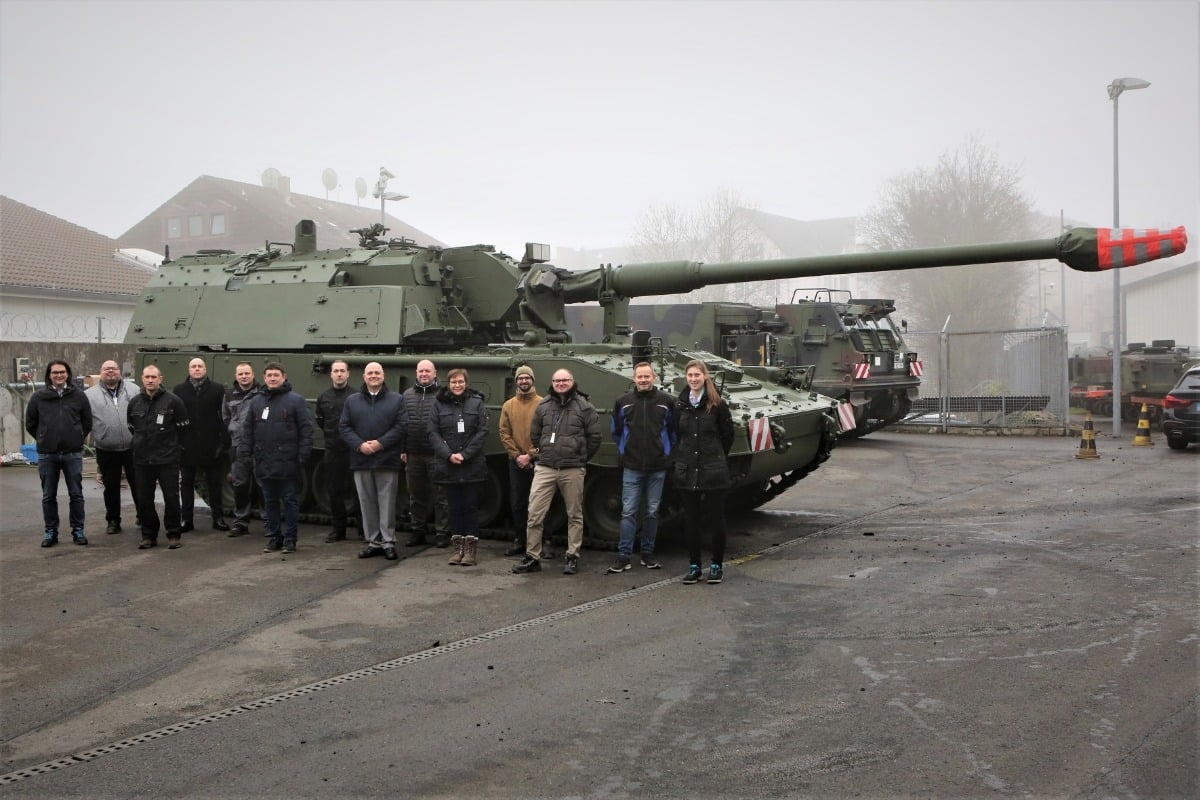 NSPA | NSPA delivers PzH 2000 self-propelled howitzer to the Lithuanian Armed Forces